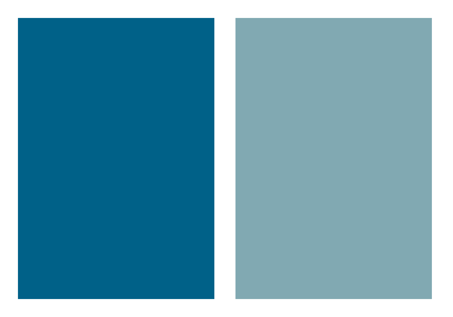 A swatch of 2 blue shades used in the project.